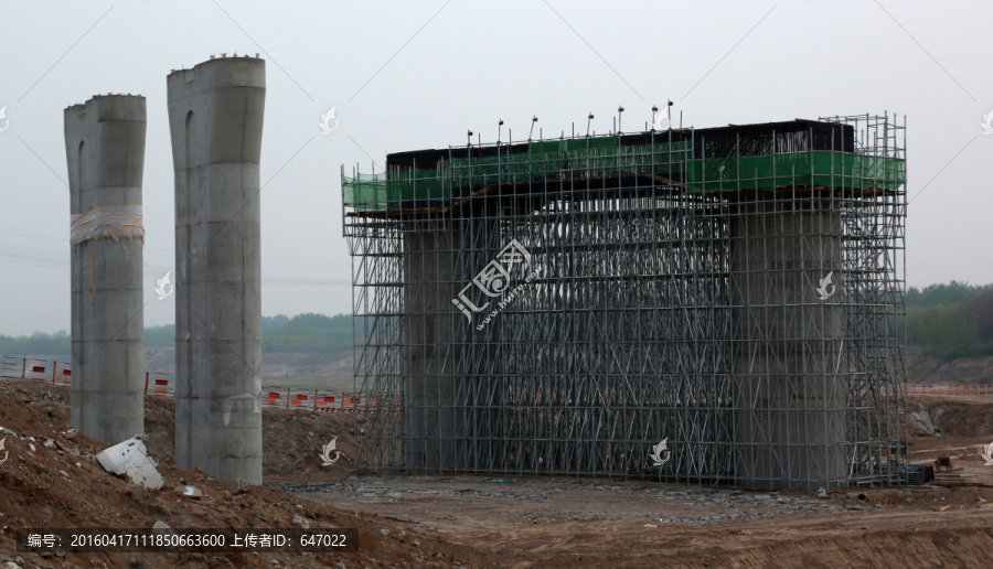 潮白河大桥建设