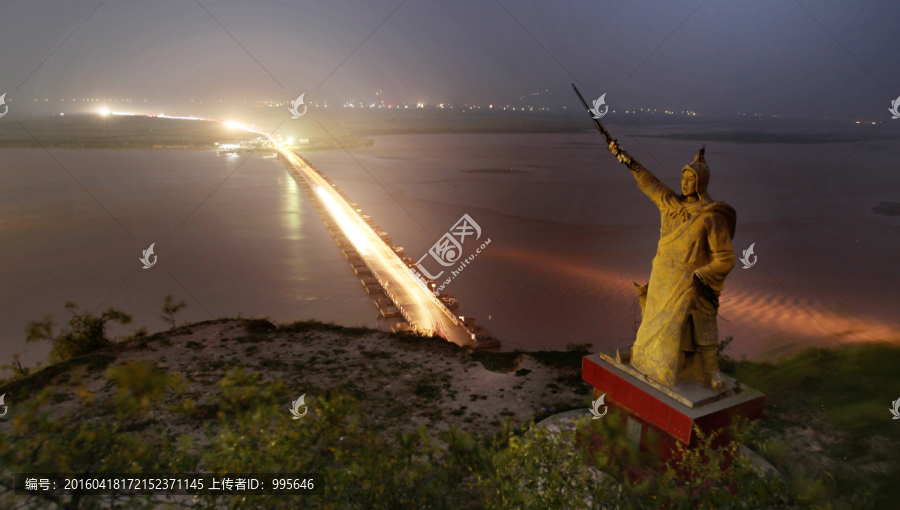 秦晋黄河浮桥