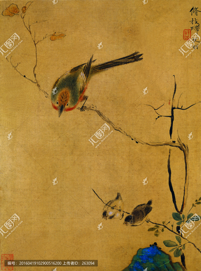 惲壽平,,花鳥國畫