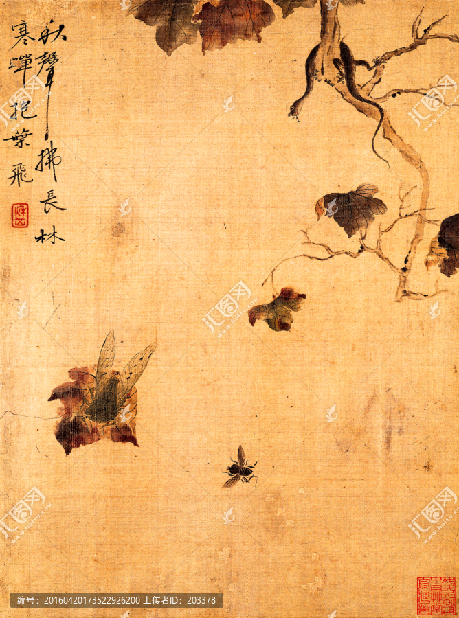 圖畫(huà)花