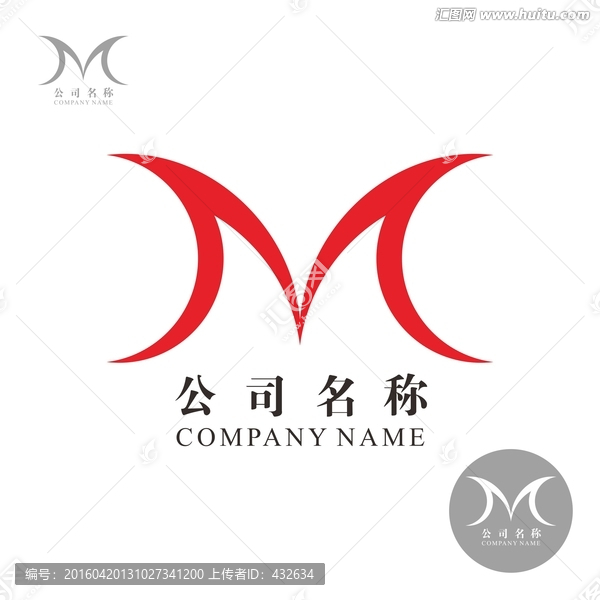 字母M標(biāo)志