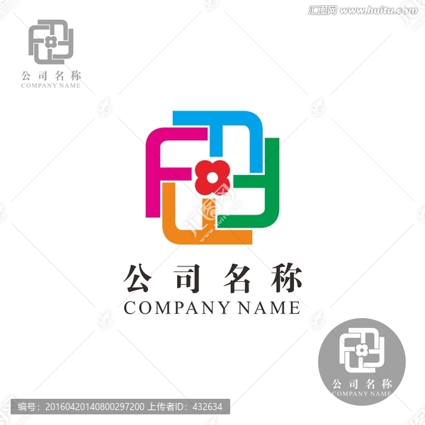 字母F标志