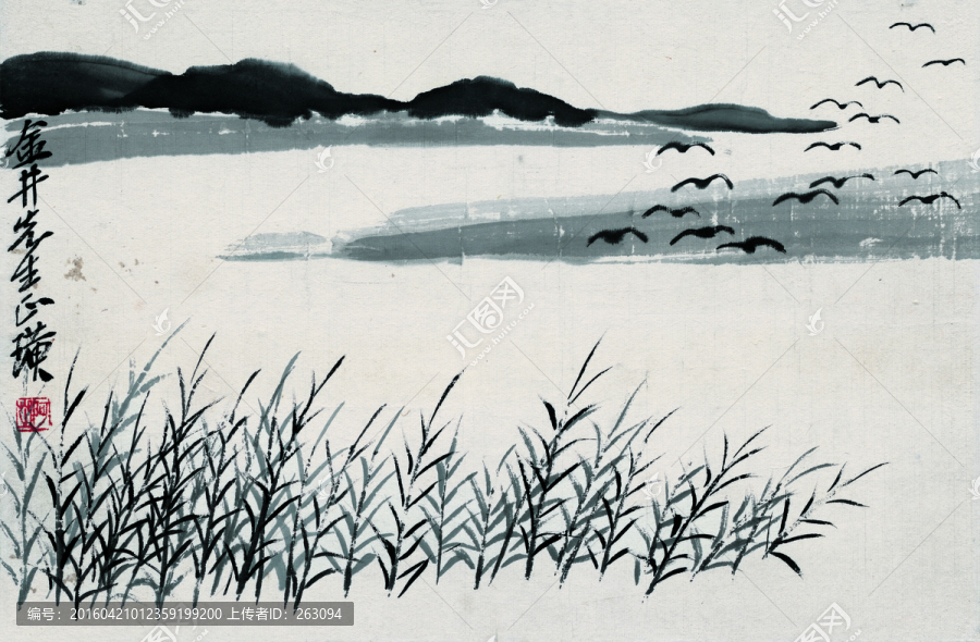 齊白石,山水畫
