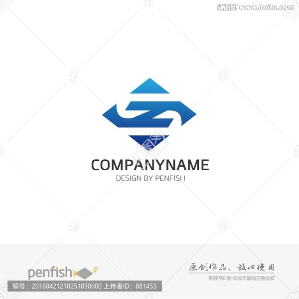 字母ZS組合創(chuàng)意logo