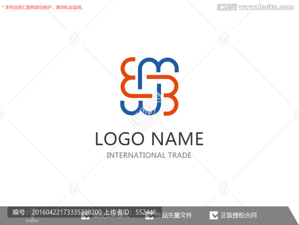 M字母標(biāo)志logo