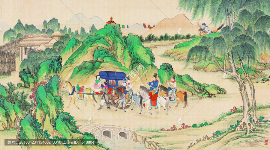 紅樓夢人物國畫,畫廊品質(zhì)