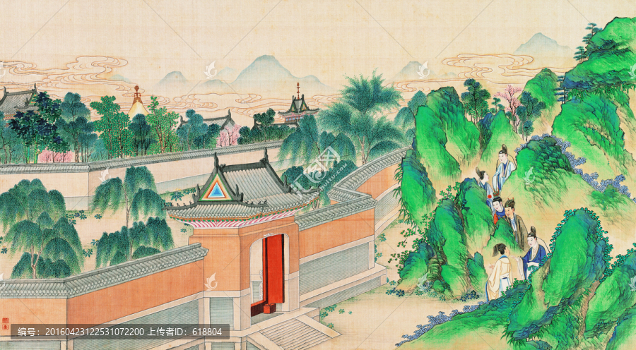 紅樓夢山水國畫,畫廊品質(zhì)