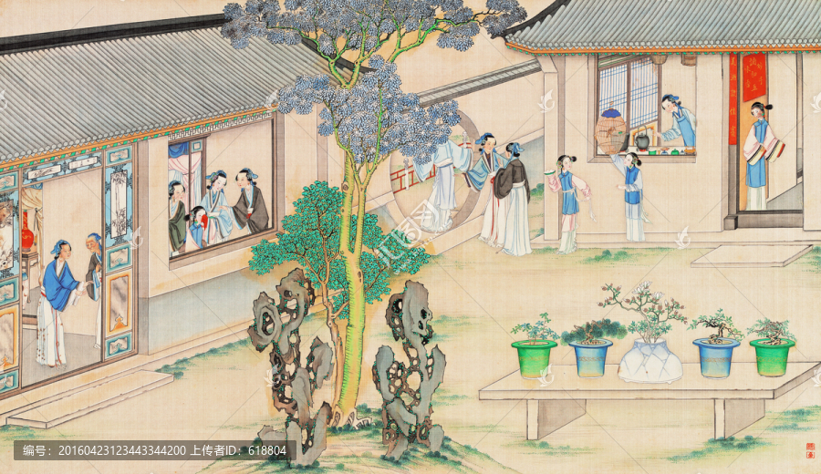 紅樓夢(mèng)山水國(guó)畫,畫廊品質(zhì)