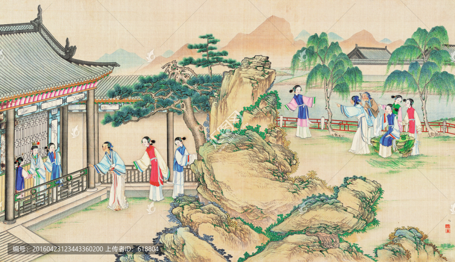 紅樓夢山水國畫,畫廊品質(zhì)