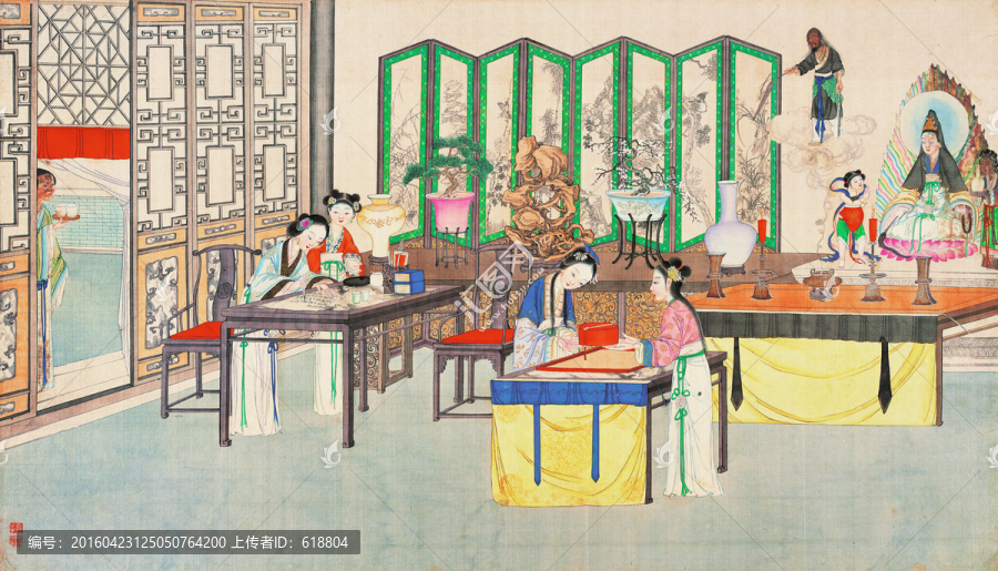 紅樓夢(mèng)山水國(guó)畫,畫廊品質(zhì)