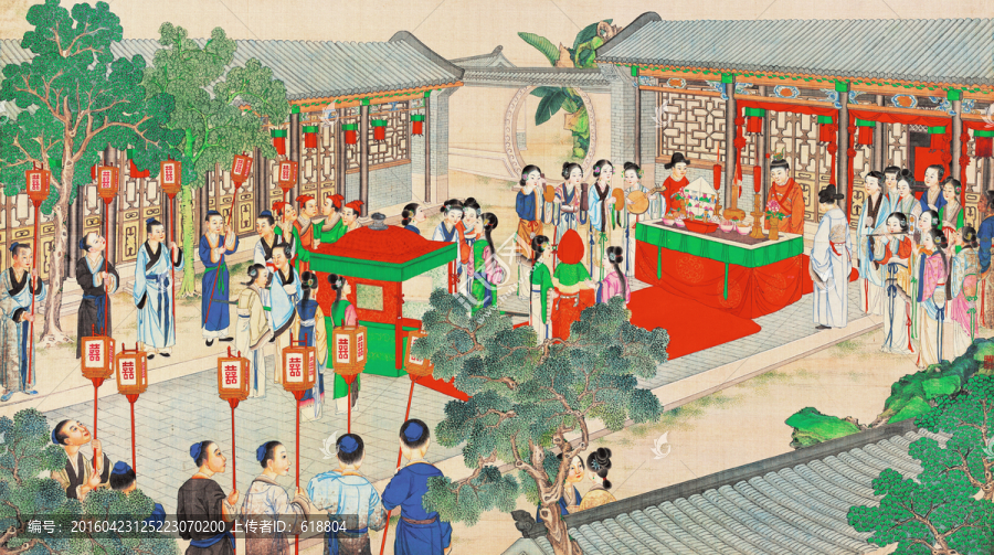 红楼梦山水国画,画廊品质