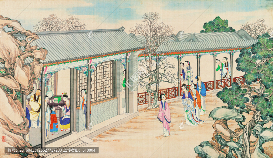紅樓夢(mèng)山水國(guó)畫,畫廊品質(zhì)