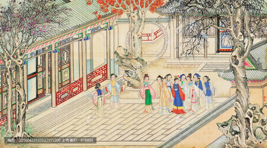 古代人物山水風(fēng)景,畫廊品質(zhì)