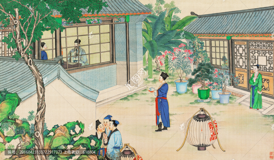 古代人物山水風(fēng)景,畫(huà)廊品質(zhì)