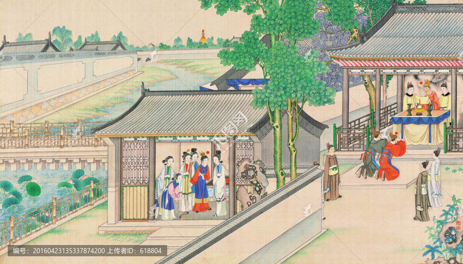 大觀園山水風(fēng)景畫,畫廊品質(zhì)