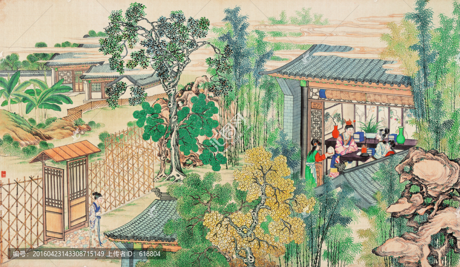 清代孫溫紅樓夢,畫廊品質(zhì)