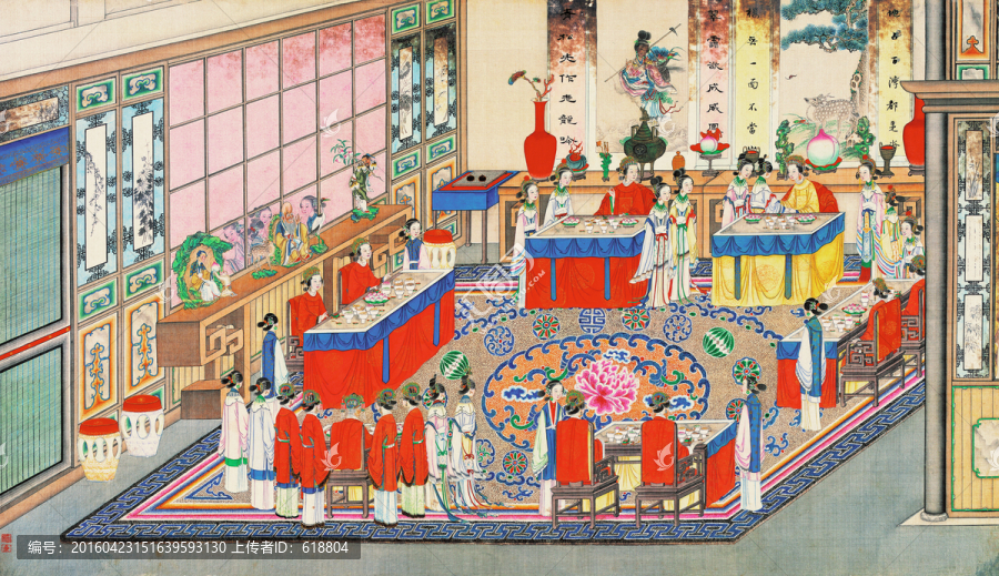 紅樓夢(mèng)人物中式裝飾畫(huà),畫(huà)廊品質(zhì)