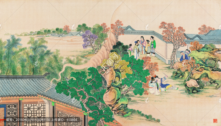 山水人物國(guó)畫,畫廊品質(zhì)