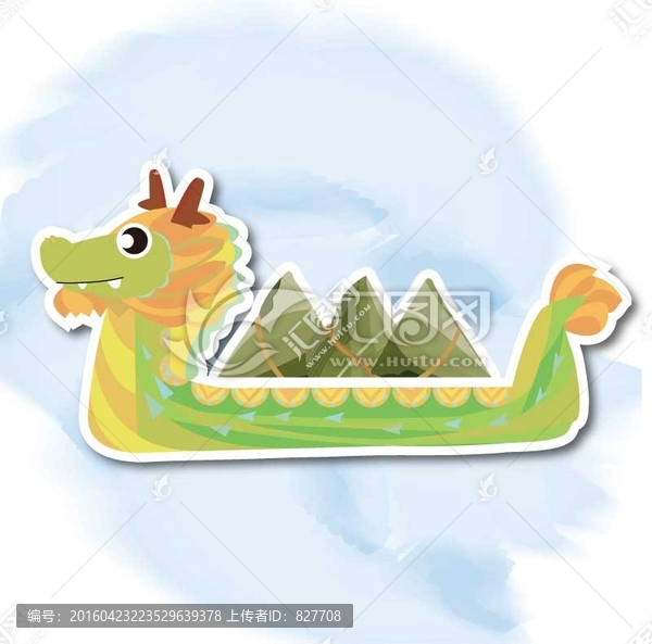 端午龍舟,粽子,素材