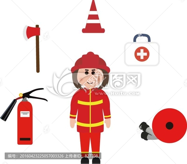 消防員,消防車