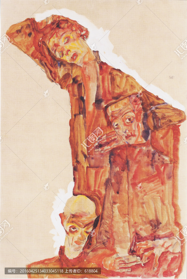 席勒高清抽象油畫,畫廊品質(zhì)