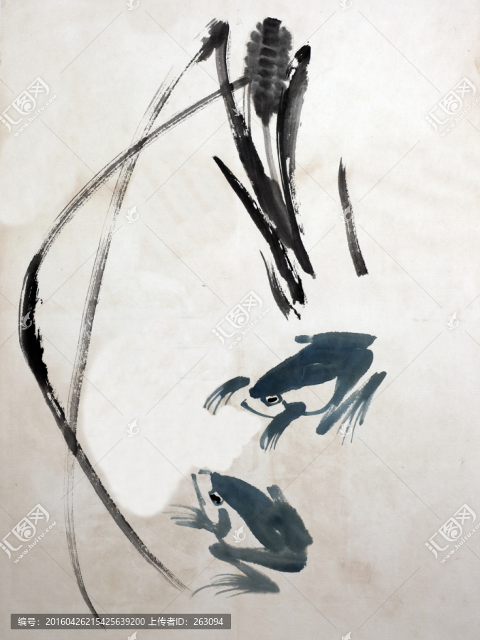 齊白石,水墨畫