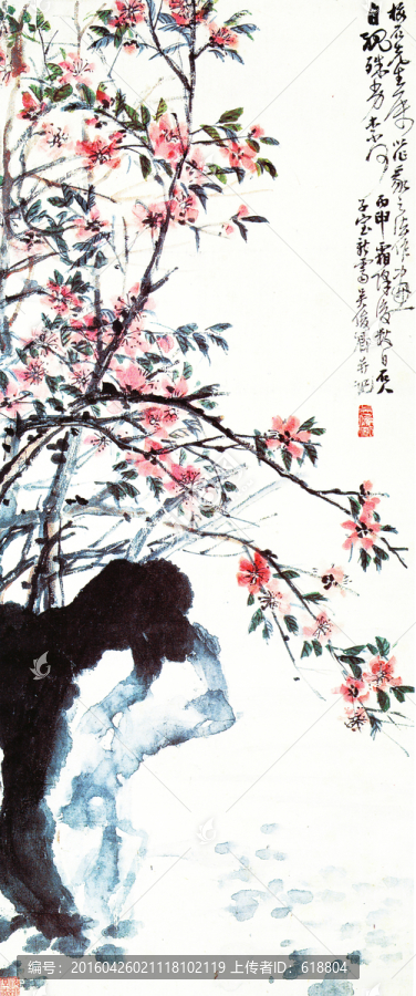 水墨國畫,吳昌碩作品