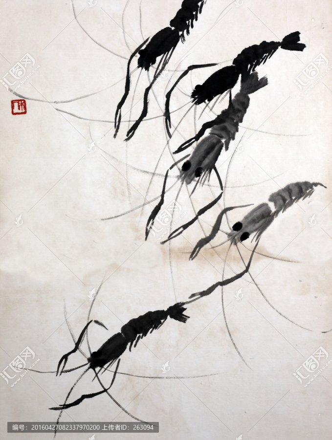 齊白石,水墨畫