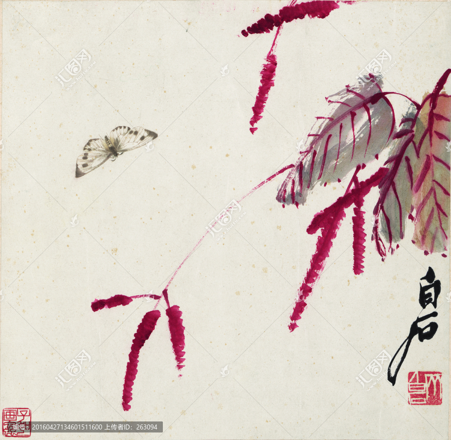齊白石,花卉國(guó)畫(huà)
