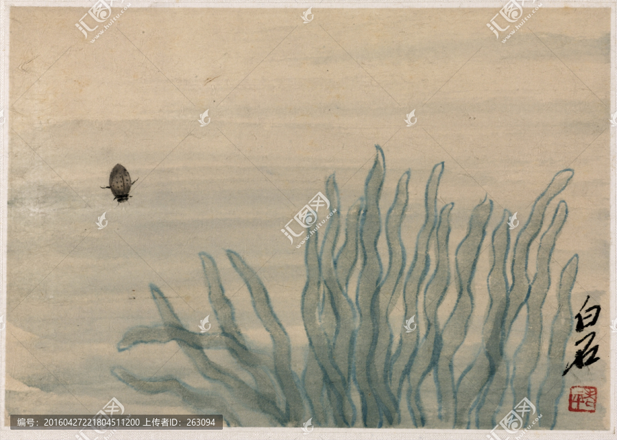 齊白石,花鳥(niǎo)蟲(chóng)魚(yú)