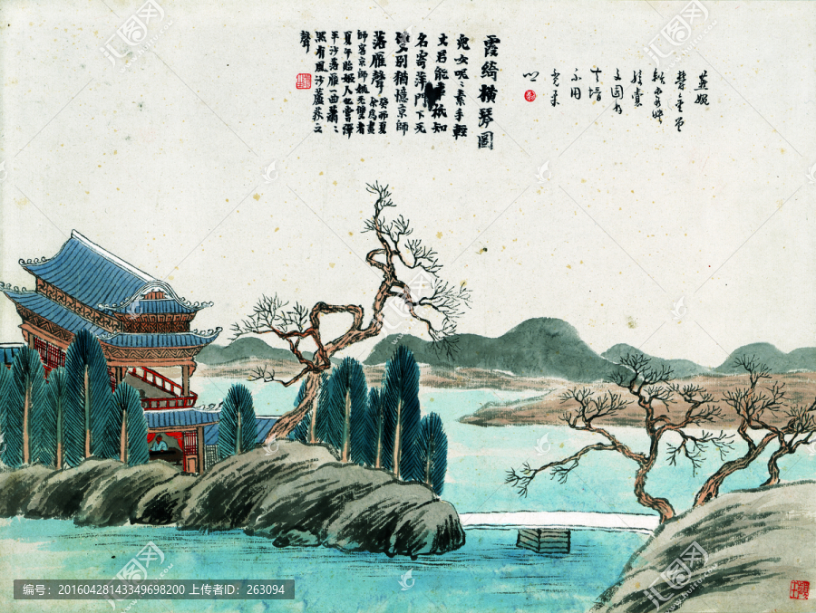 齊白石,花卉國畫