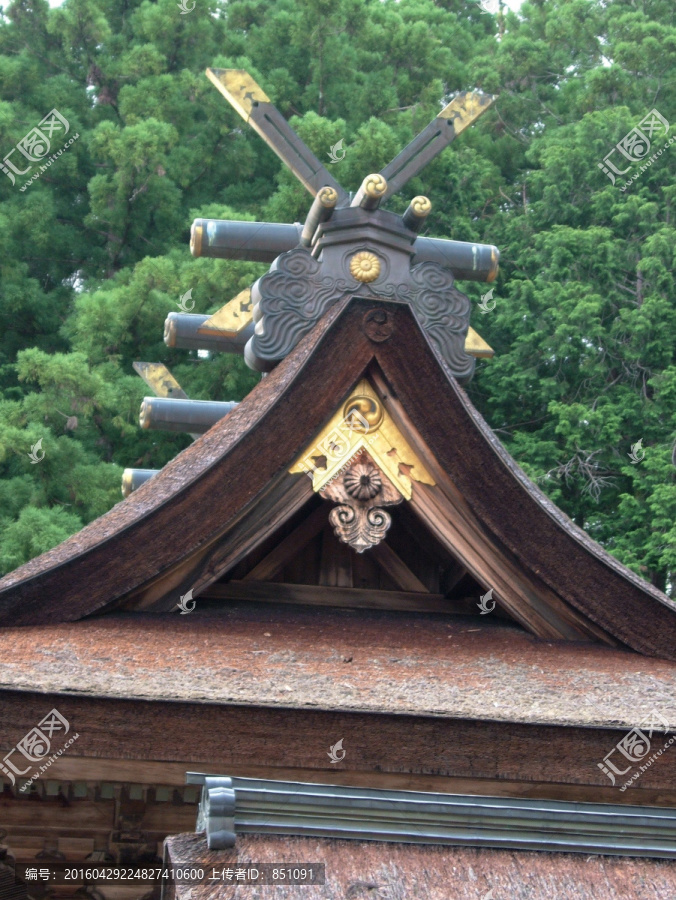 熊野本宫大社,屋顶