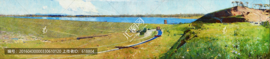 澳大利亞風(fēng)景油畫,畫廊品質(zhì)