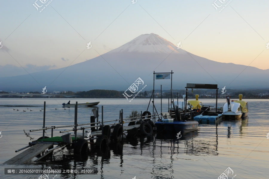 日本富士河口湖美景