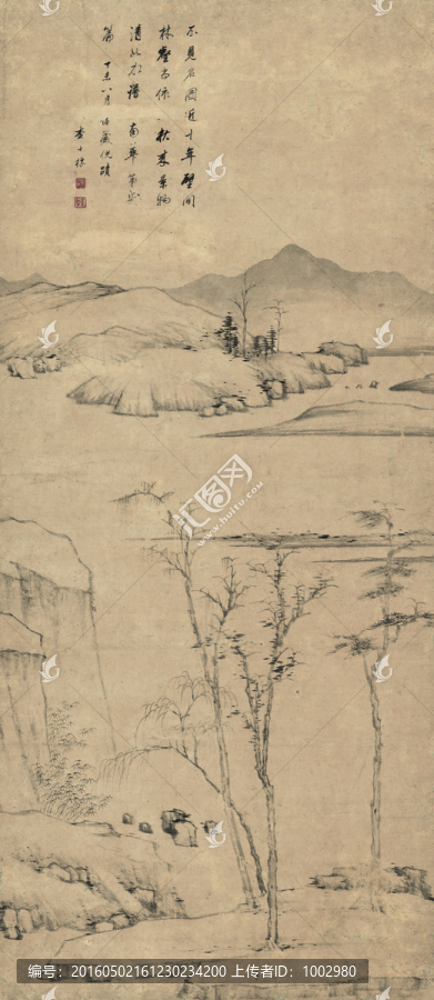 古代山水畫(huà)