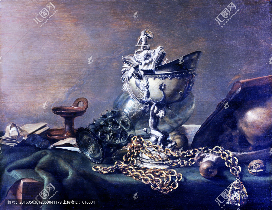 歐式古典寫(xiě)實(shí)靜物油畫(huà),高清