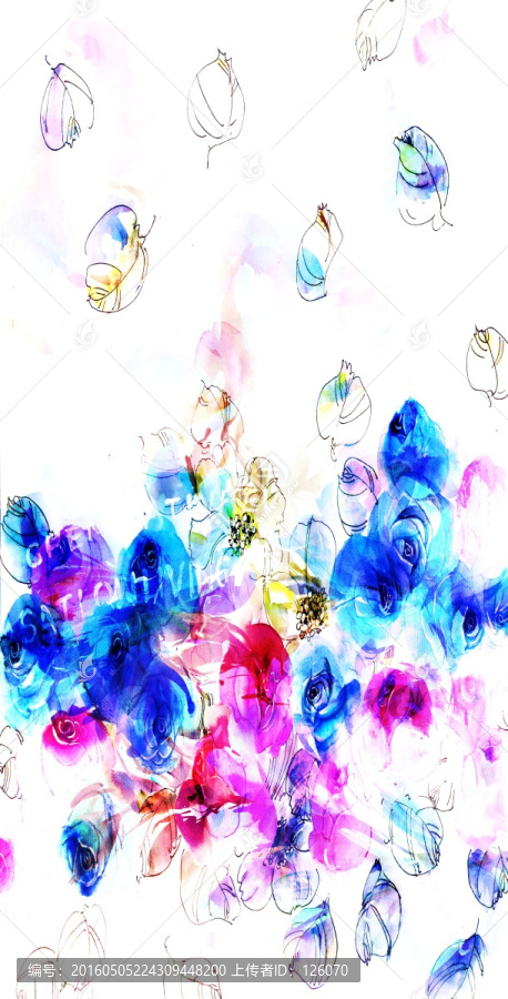 抽象數(shù)碼印花