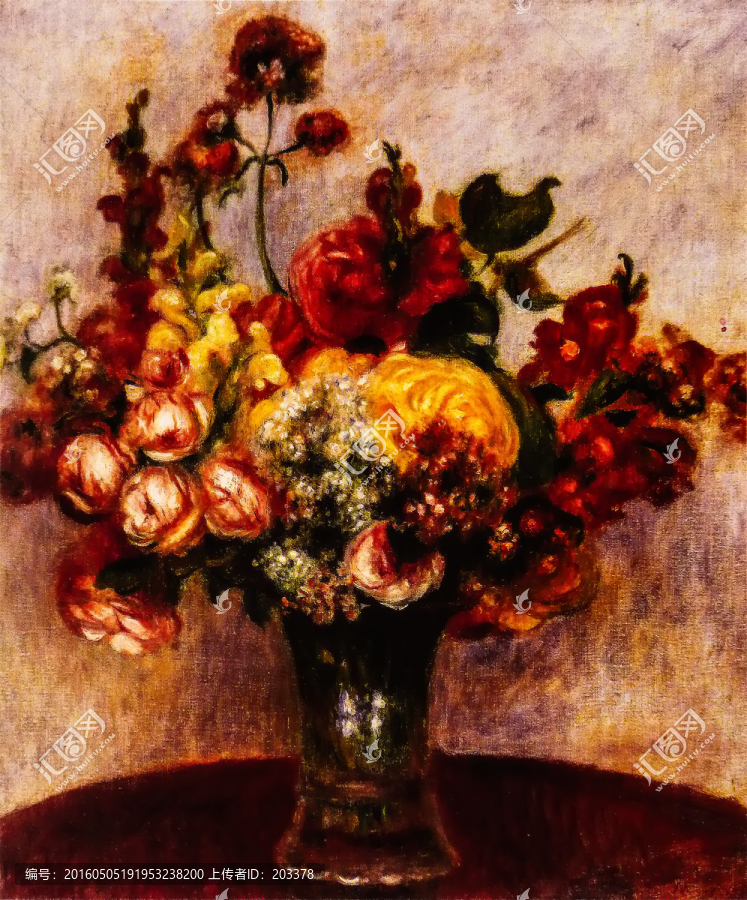 花卉油畫