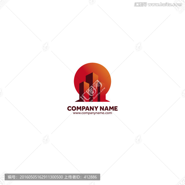 房地產建筑標志logo