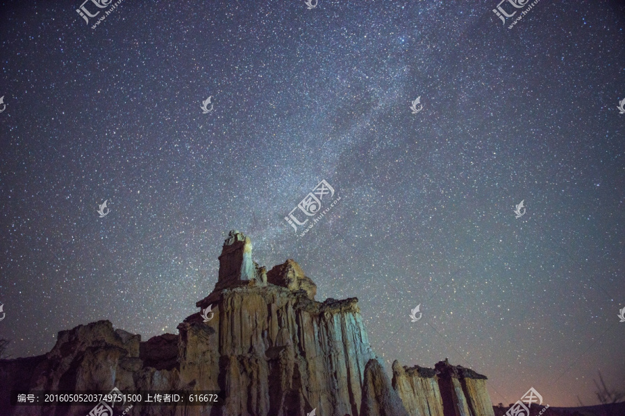 土林星空,银河