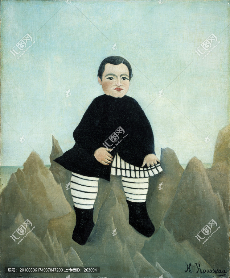 盧梭油畫(huà),歐洲人物