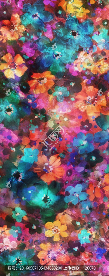 手繪花卉