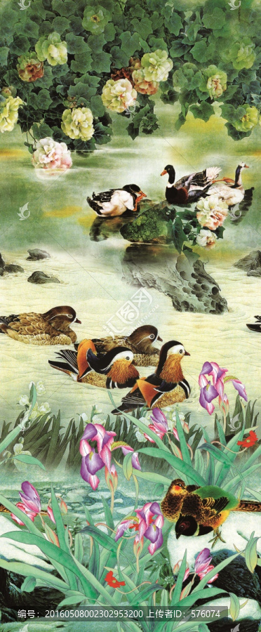 中式印花圖案