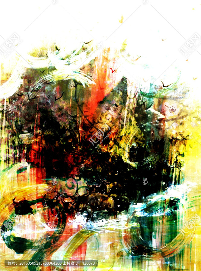 手繪油畫