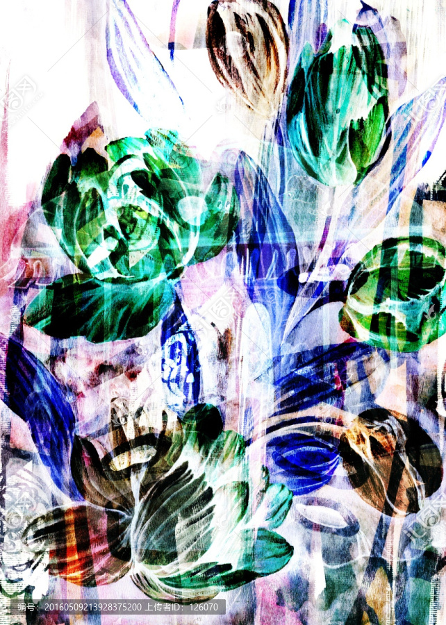 手繪油畫
