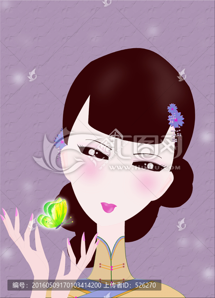 古典美女