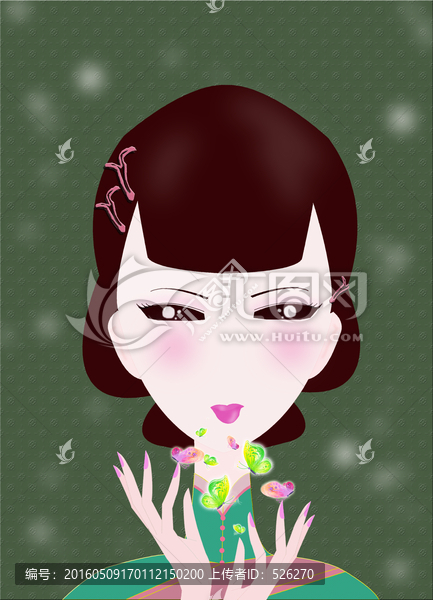 古典美女