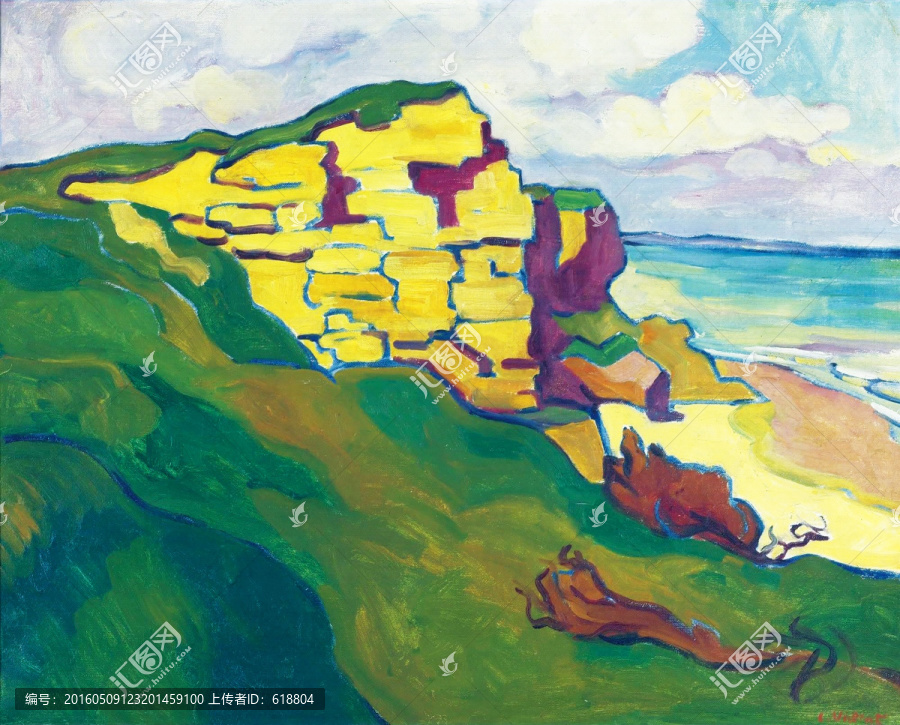 法國(guó)野獸派印象油畫(huà),畫(huà)廊品質(zhì)