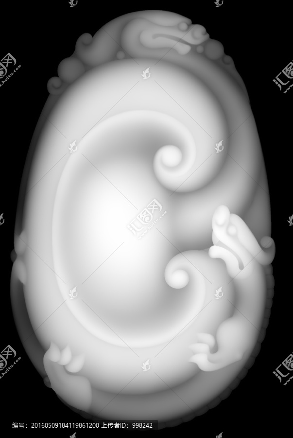 玉石雕刻圖