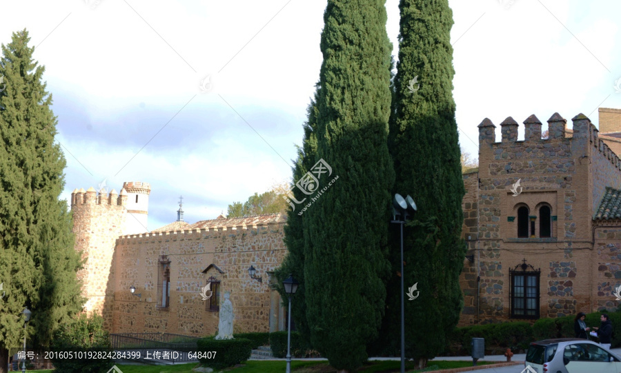 西班牙托莱多古城墙
